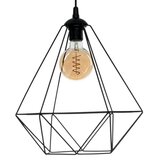  Viseća lampa BASKET 1xE27/60W/230V crna | Eponuda.com