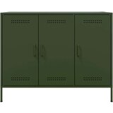  Komoda maslinastozelena 100 5 x 39 x 79 cm hladno valjani čelik | shoptok.hr