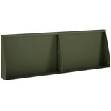  Zadrževanje stene 2 kos 60 x 12 x 30 cm Jeklo Olivno zelena | Shoptok.si