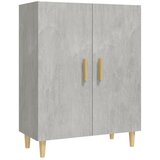 Maison Chic Komoda - Predalnik betonsko siva 70x34x90 cm konstruiran les, (21718168) Cene