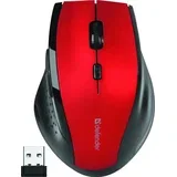 Accura MM-365 črno/rdeča brezžična miška, (5000334509)