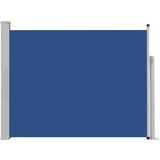  Zložljiva stranska tenda za teraso 140x500 cm modra, (20966563) | Shoptok.si