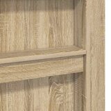  Postelja na podstrešju z mizo Sonoma hrast 75 x 190 cm, (5000137030) | Shoptok.si