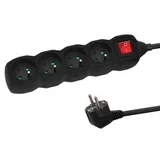 ELK213K power extension 3 m 4 AC outlet(s) Indoor Black