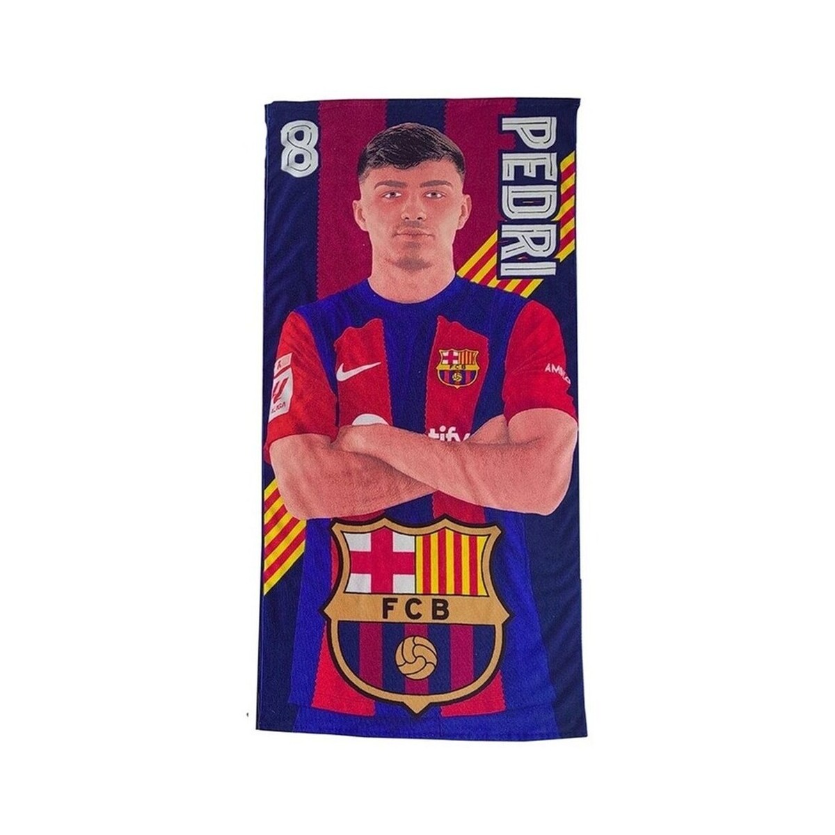 Fc Barcelona Brisače za na plažo Pedri pisana Cene