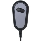  Električni masažni naslonjač od tkanine crvena boja vina | shoptok.hr