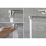 EYN Stenska kuhinjska armatura z dodatnim tušem | Pipa WK1124 — Črna | Shoptok.si
