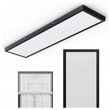  LED panel za površinsku montažu LED/60W/230V 30x120 cm crni | Eponuda.com