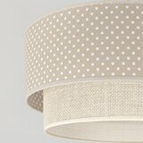  Brilagi-LED Visilica na sajli BOHO BOBO 1xE27/10W/230V Ø 40 cm tačkice bež/krem. | Eponuda.com
