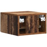  Noćni ormarić za montažu na zid Staro drvo 49 x 34,5 x 20 cm | shoptok.hr
