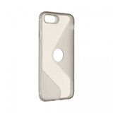  Gumijasti / gel etui S-Case za Apple iPhone 7 / 8 (4.7") - črni Cene