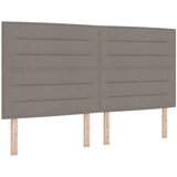  Krevet s od storage s uzglavljem 2 kom. Sivosmeđa Lažna koža | shoptok.hr