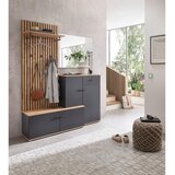 XORA PREDSOBA antracit, hrast artisan | Shoptok.si