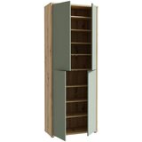 MID.YOU OMARA ZA ČEVLJE žajbljevo zelena, hrast artisan | Shoptok.si