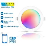 Aigostar LED RGBW prigušiva ugradno svetlo za spušteni plafon LED/9W/230V 2700-6500K Wi-Fi | Eponuda.com
