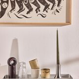 OYOY Living Design Kovinska polica v srebrni barvi 50 cm Bakku – | Shoptok.si
