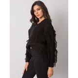 RUE PARIS Sweater-CA-SW-3746.06-black | Shoptok.si