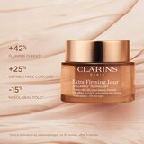 Clarins Extra-Firming Day Cream Refill dnevna krema za lifting protiv bora za sve tipove kože refill 50 ml | shoptok.hr