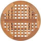  Sklopivi vrtni stol 50 x 50 x 50 cm od masivne tikovine | shoptok.hr
