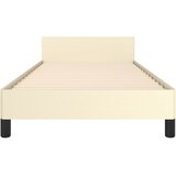  Okvir kreveta s uzglavljem bez madraca krem 90x200 cm | Eponuda.com