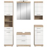MID.YOU Kopalnica Lambada, Barva Hrasta, Bela, 5-Delna | Shoptok.si