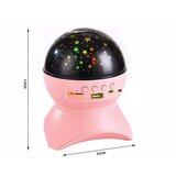  LED RGB aku. projektor zvočnik USB SD bluetooth menjava projekcij roza | Shoptok.si