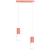 Sollux Lighting Viseča svetilka HALO 2L breskova, (5000352113) Cene