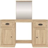  Toaletni stolić s ogledalom boja hrasta sonome 130x50x132,5 cm | Eponuda.com