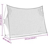 Golf Trening Pomagala Crna 314 x 92 x 214 cm Poliester | shoptok.hr
