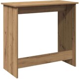 vidaXL Pisalna miza artisan hrast 80x40x75 cm inženirski les | Shoptok.si