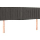  S oprugama i madracem tamnosivi 140x190 cm baršunasti | shoptok.hr