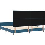  Krevet Okvir Tamnoplavi 200x200 cm Baršun | shoptok.hr