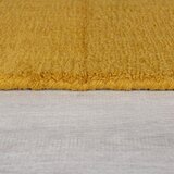 Flair Rugs Oker žuti ručno rađen vunen tepih 120x170 cm Demi Check Ombre – | shoptok.hr