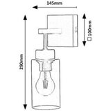 Rabalux ZIDNA LAMPA 1XE27 PRUDENCE 2671 MIX | Eponuda.com