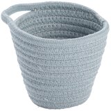 Wenko košara za odlaganje Soria (14,5 x 12,5 x 12 cm, Poliester, Plavosive boje) | shoptok.hr