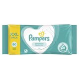 Pampers Otroški robčki Sensitive XXL - 80 kosov | Shoptok.si