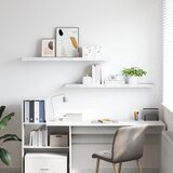  Polica na zidu Zidne 2 pcs Bijeli mramor 120 x 23,5 x 4 cm | Eponuda.ba
