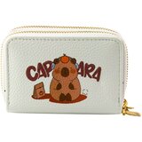  Novčanik s preslatkim motivom kapibare 12.5 x 8.5cm - bijela | shoptok.hr