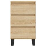 vidaXL Komoda sonoma hrast 40x35x70 cm inženirski les | Shoptok.si