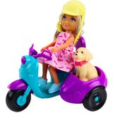  Ankiki - Mini lutka za igru sa skuterom i psićima - 13 cm | shoptok.hr