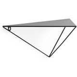 Kave Home crna polica, visina 20 cm Cijene
