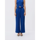 Reserved Ležerne hlače od liocela - indigo | shoptok.hr