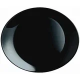 Krožnik Za Zrezke Italien Party Black, 6-Delni