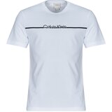Calvin Klein Jeans Majice s kratkimi rokavi SPLIT LINE LOGO T-SHIRT Bela | Shoptok.si