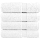 vidaXL Ručnici za tuširanje SOLUND 4 kom bijeli 70x140 cm 600 gsm Cijene