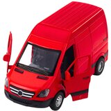  Metalni kombi za igru sa zvučnim i svjetlosnim efektima 1:32 - crveni | shoptok.hr