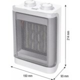 Dom Grelnik s keramičnim PTC grelcem, 750 / 1500 W - FK50 Slike