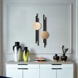 Wallity zidna dekoracija antique lines set - APT799, 13,5 x 60 cm, zlatne boje Cene