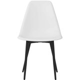  Jedilni stoli 2 kosa bele barve PP, (20699483) | Shoptok.si