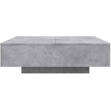  Stolić za kavu boja betona 100x100x31 cm konstruirano drvo | Eponuda.com
